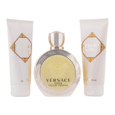 VERSACE EROS 4 PCS SET  EDP FOR MEN
